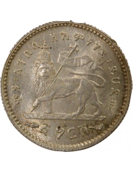 Ethiopie Menelik II Gersh Argent 1895 (1903-1923) A - Paris