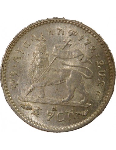Ethiopie Menelik II Gersh Argent 1895 (1903-1923) A - Paris