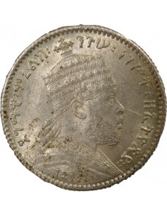 Ethiopie Menelik II Gersh Argent 1895 (1903-1923) A - Paris 2