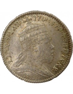 Ethiopie Menelik II Gersh Argent 1895 (1903-1923) A - Paris 2