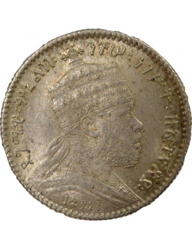 Ethiopie Menelik II Gersh Argent 1895 (1903-1923) A - Paris