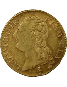 Louis XVI A la Tête nue Louis d'or tête Nue Or 1786 A Paris 2