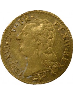 Louis XVI A la Tête nue Louis d'or tête Nue Or 1786 D Lyon 2