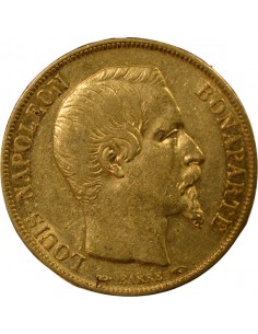 Bonaparte Charles Louis Napoléon (Napoléon III) 20 Francs Or 1852 A - Paris 2