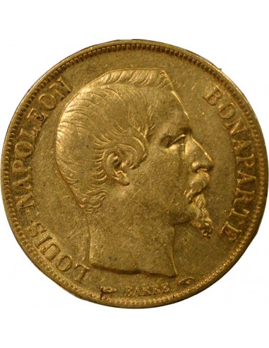 Bonaparte Charles Louis Napoléon (Napoléon III) 20 Francs Or 1852 A - Paris