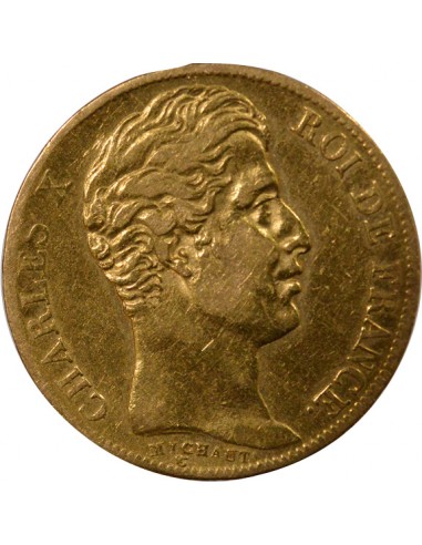 Charles X 5 Feuilles 20 Francs Or 1827 A - Paris