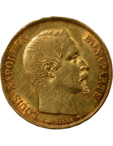 Bonaparte Charles Louis Napoléon (Napoléon III) 20 Francs Or 1852 A - Paris
