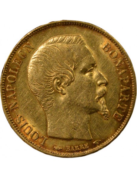 Bonaparte Charles Louis Napoléon (Napoléon III) 20 Francs Or 1852 A - Paris