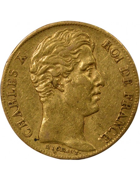 Charles X 5 Feuilles 20 Francs Or 1828 A - Paris