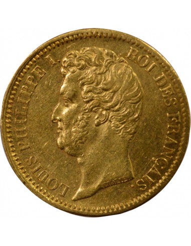 Tranche en Creux 20 Francs Or 1831 A - Paris