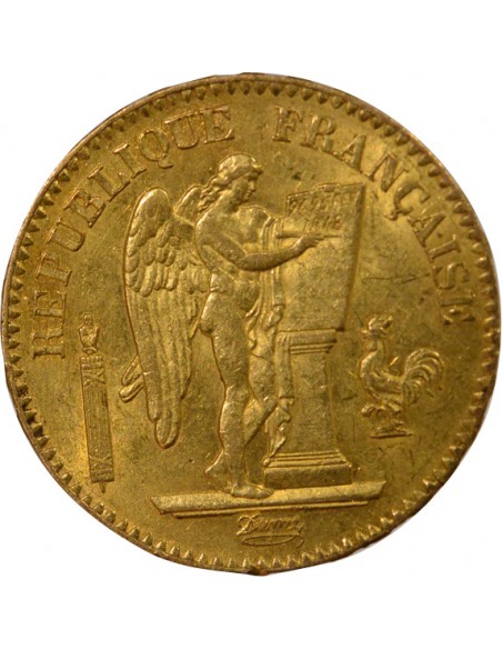 IIe République 20 Francs Or 1849 A - Paris