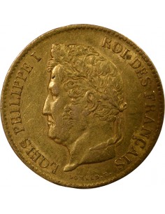 Louis-Philippe Ier Domard 40 Francs Or 1834 A Paris 2