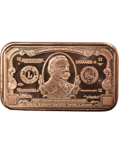 USA 1 000$ Grover Cleveland Once Cuivre 2
