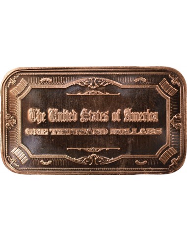 USA 1 000$ Grover Cleveland Once Cuivre