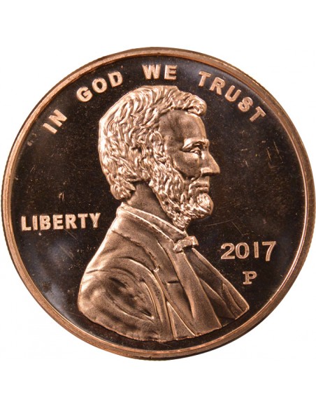 USA Lincoln Head Once Cuivre