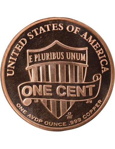 USA Lincoln Head Once Cuivre