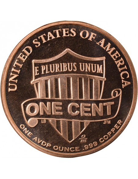 USA Lincoln Head Once Cuivre