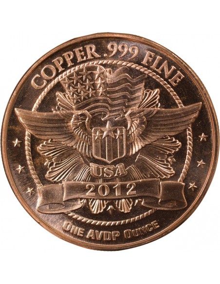 USA Panda 2012 Once Cuivre