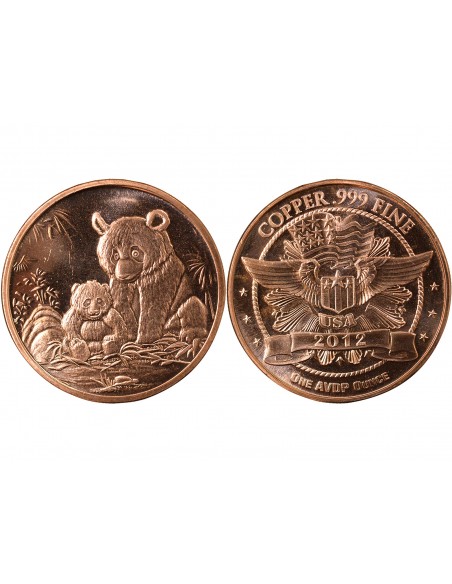 USA Panda 2012 Once Cuivre