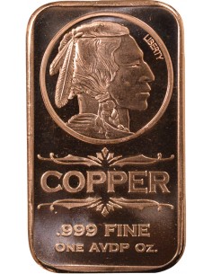 USA Tête d'Indien Once Cuivre 2