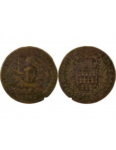 Bonaventure de Compludo Maire de Nantes Jeton Laiton 1582