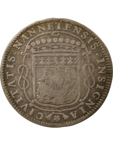 Louis Macé Maire de Nantes Jeton Argent 1663