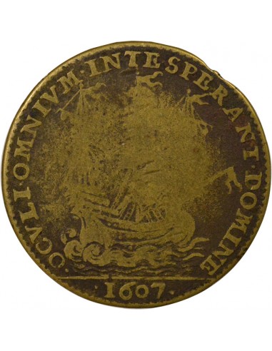 Michel Loriot Maire de Nantes Jeton Laiton 1607