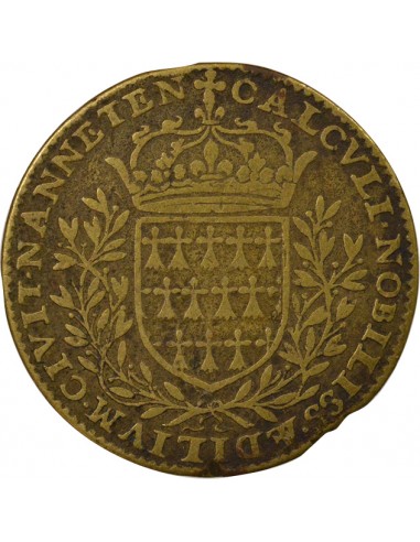 Michel Loriot Maire de Nantes Jeton Laiton 1607