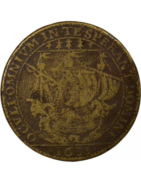André Dubot Maire de Nantes Jeton Laiton 1635