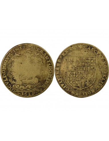 Alexandre Charette Maire de Nantes Jeton Laiton 1619
