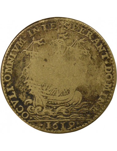 Alexandre Charette Maire de Nantes Jeton Laiton 1619