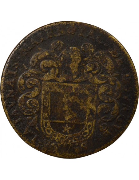 Jacques de Bourgues Maire de Nantes Jeton Laiton 1647