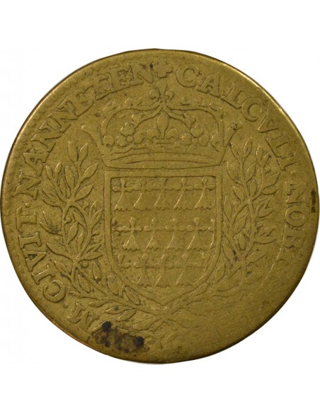 Claude Brossard Maire de Nantes Jeton Laiton 1583