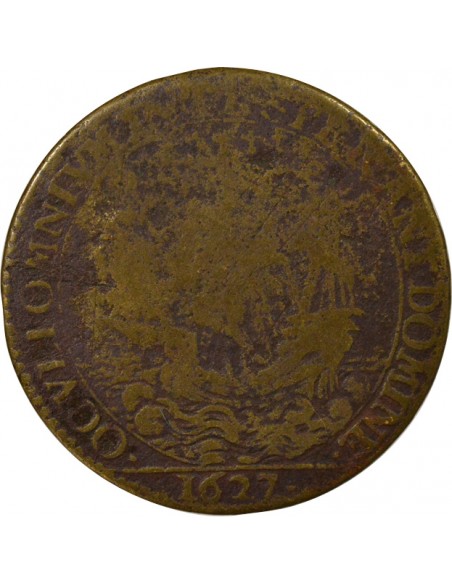 Jean de Harouys Maire de Nantes Jeton Laiton 1627