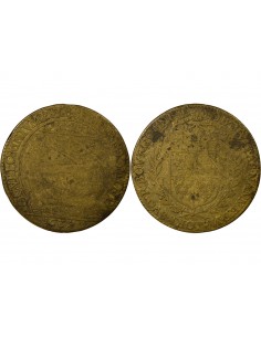 François Bourgogne Maire de Nantes Jeton Laiton 1638