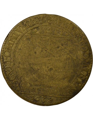 François Bourgogne Maire de Nantes Jeton Laiton 1638