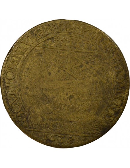 François Bourgogne Maire de Nantes Jeton Laiton 1638