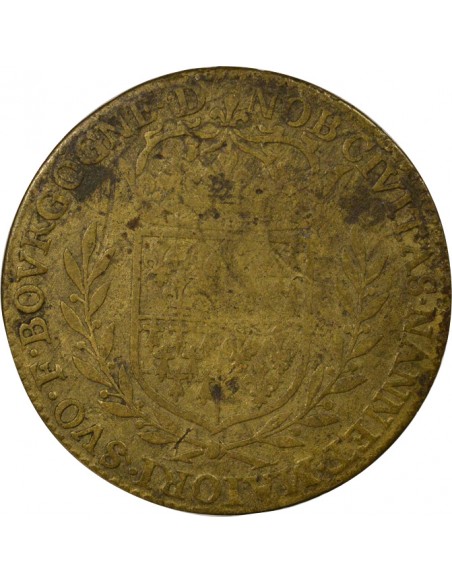 François Bourgogne Maire de Nantes Jeton Laiton 1638