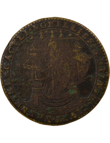 Charles de Harouys Maire de Nantes Jeton Laiton 1598