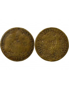 Claude Brossard Maire de Nantes Jeton Laiton 1583