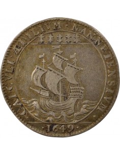 Mathurin Boux Maire de Nantes Jeton Argent 1649 2