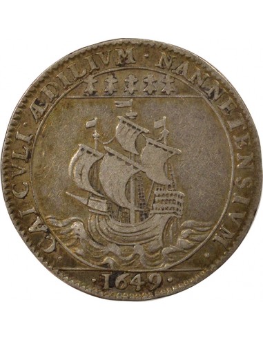 Mathurin Boux Maire de Nantes Jeton Argent 1649