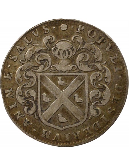 Mathurin Boux Maire de Nantes Jeton Argent 1649