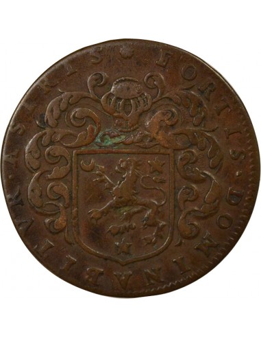 Claude Bidé Maire de Nantes Jeton Cuivre 1653