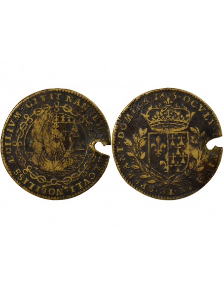 Claude de Cornulier Maire de Nantes Jeton Laiton 1605