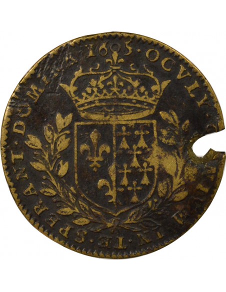 Claude de Cornulier Maire de Nantes Jeton Laiton 1605