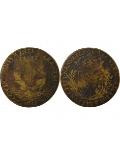 Louis de Harouys Maire de Nantes Jeton Laiton 1625