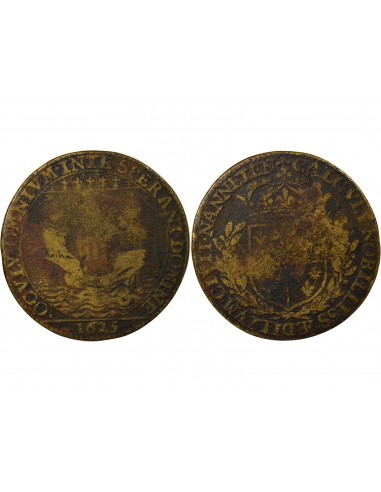 Louis de Harouys Maire de Nantes Jeton Laiton 1625