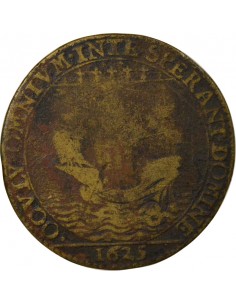 Louis de Harouys Maire de Nantes Jeton Laiton 1625 2