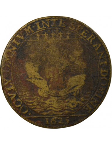 Louis de Harouys Maire de Nantes Jeton Laiton 1625